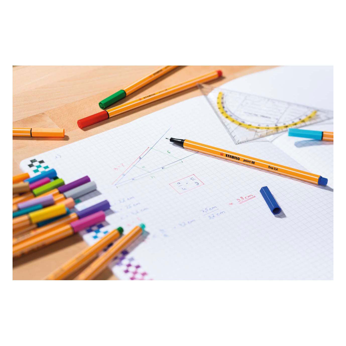 Stabilo point 88 - fineliner - pruimenpaars (88 60)