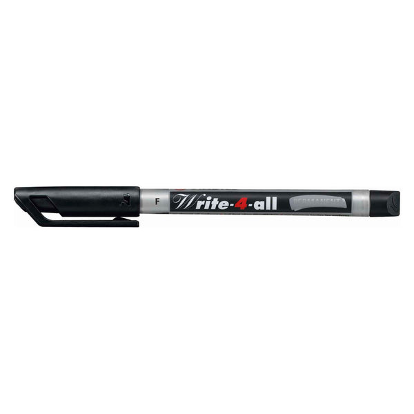 Stabilo write-4-all - permanent marker - fijn - zwart