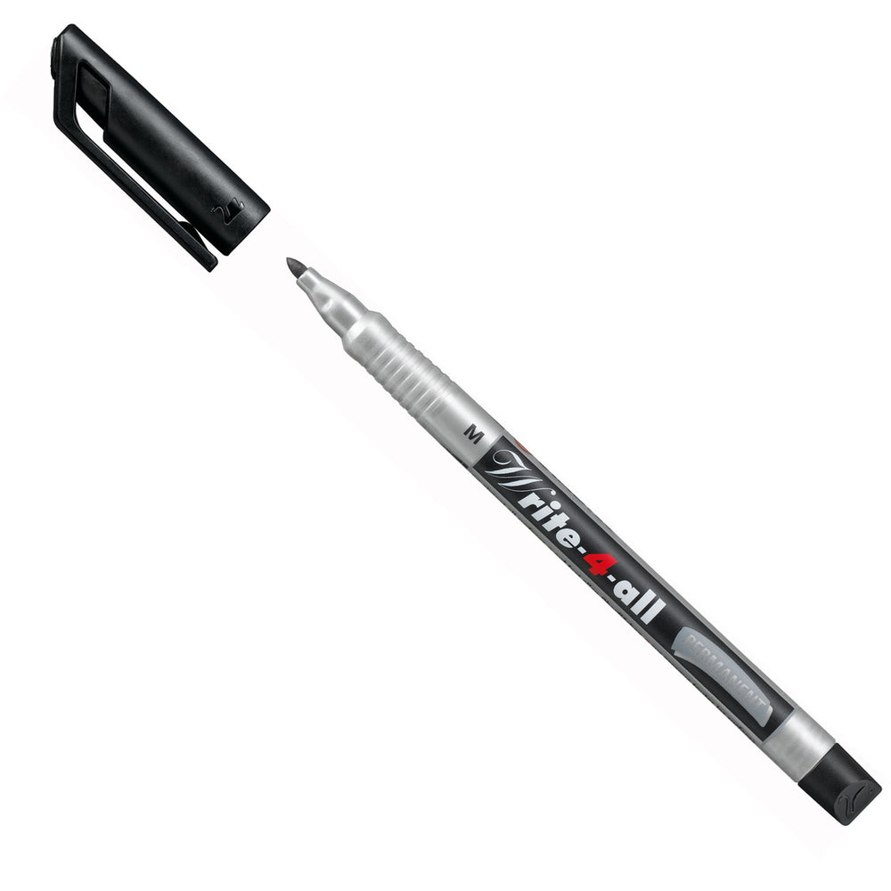 Stabilo write-4-all - permanente marker - medium - zwart