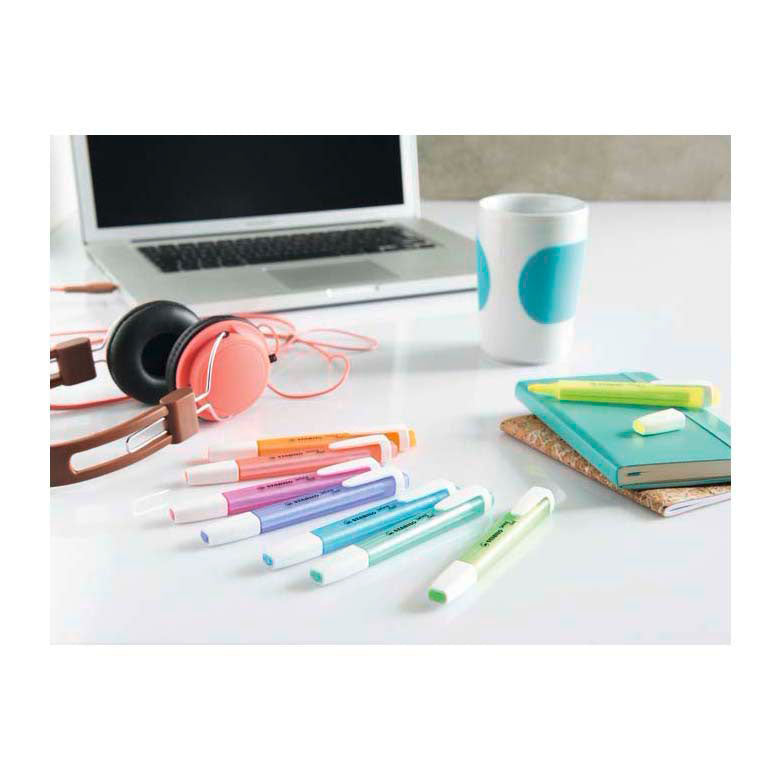 Stabilo swing cool - markeerstift - set met 6 stuks