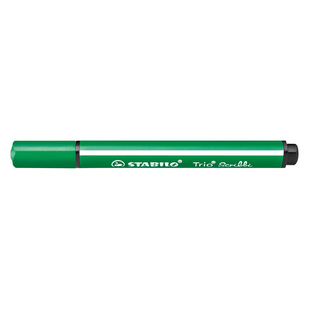 Stabilo trio scribbi - viltstift met meeverende punt - groen