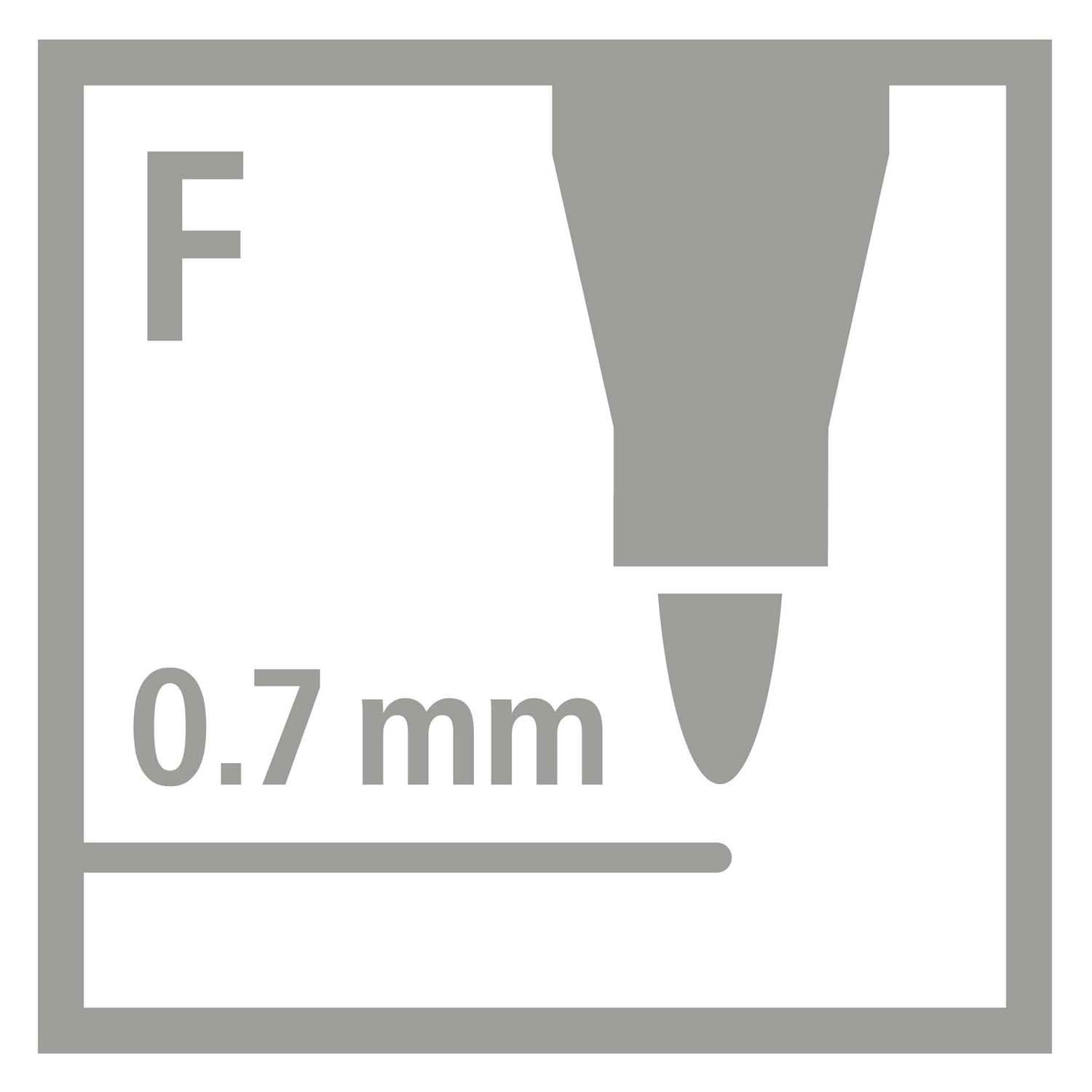 STABILO Trio A-Z Viltstiften, 30st.