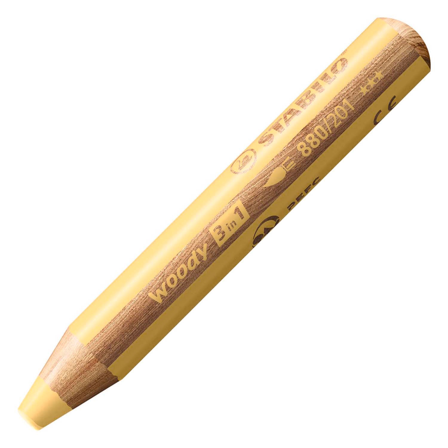 STABILO Woody 3in1 - Pastelgeel