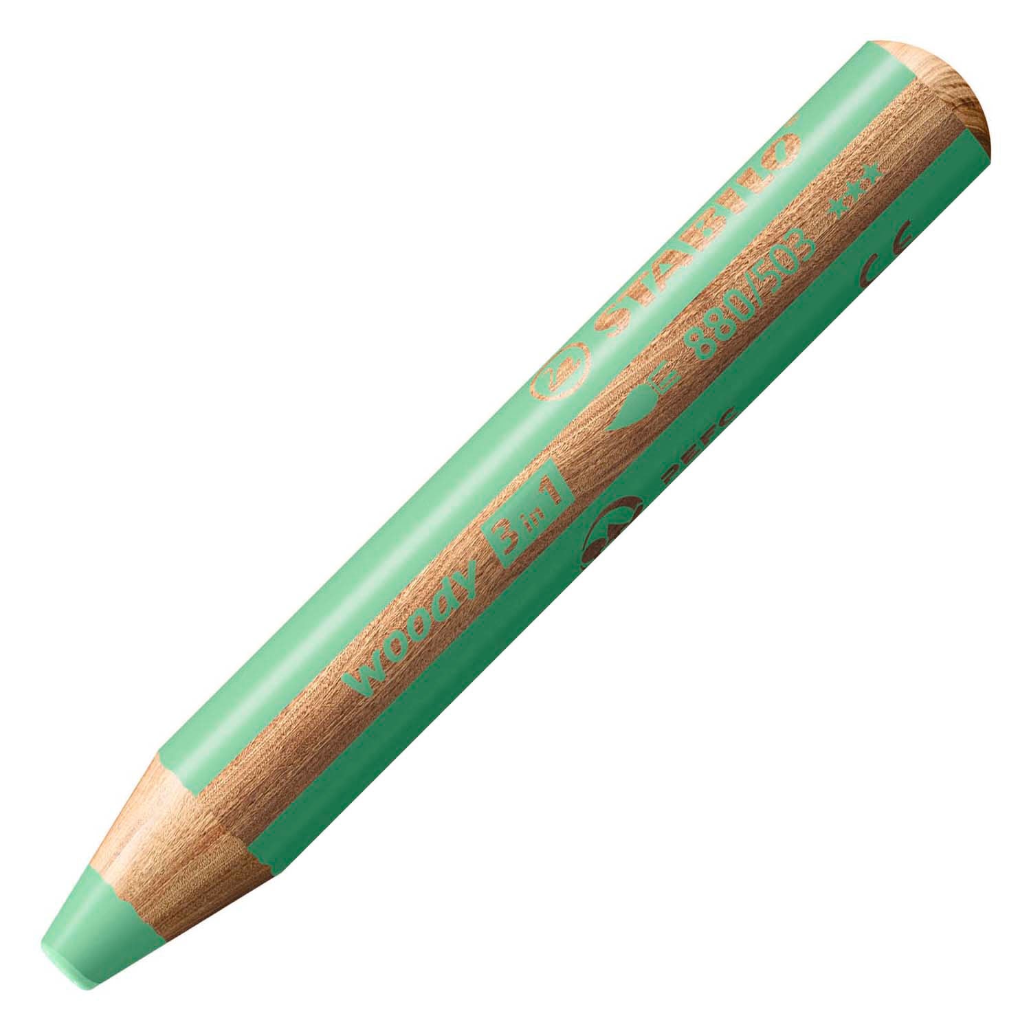 STABILO Woody 3in1 - Pastelgroen