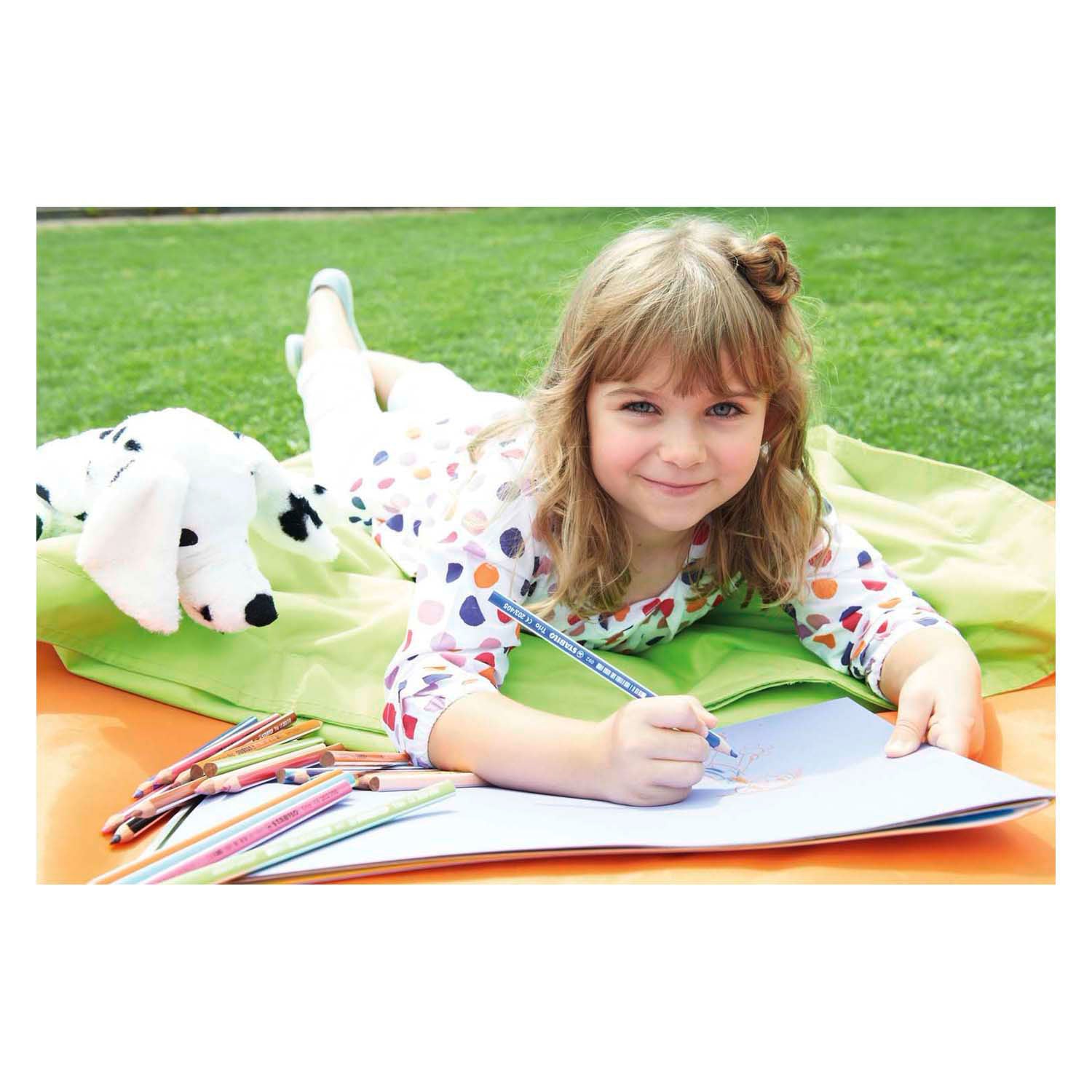 Stabilo trio dik - dik driekantig kleurpotlood- lichtbruin