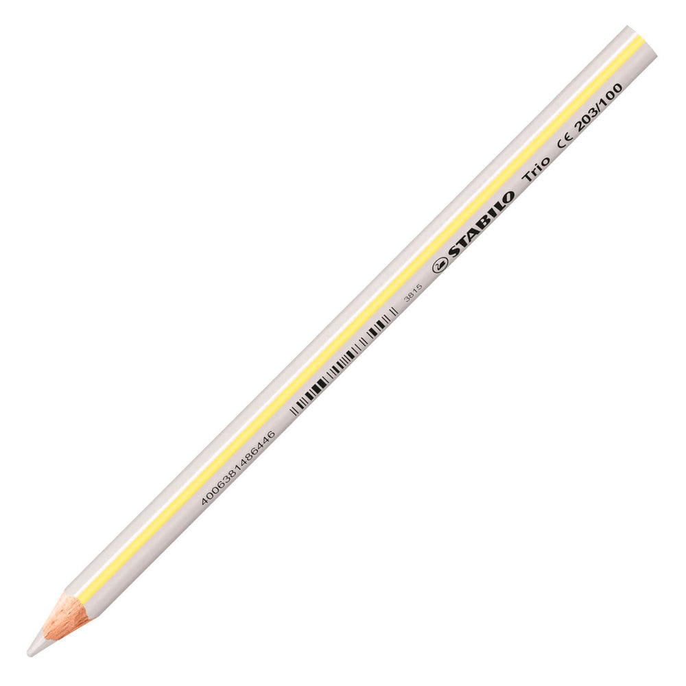 Stabilo trio thick ergonomisch kleurpotlood - wit
