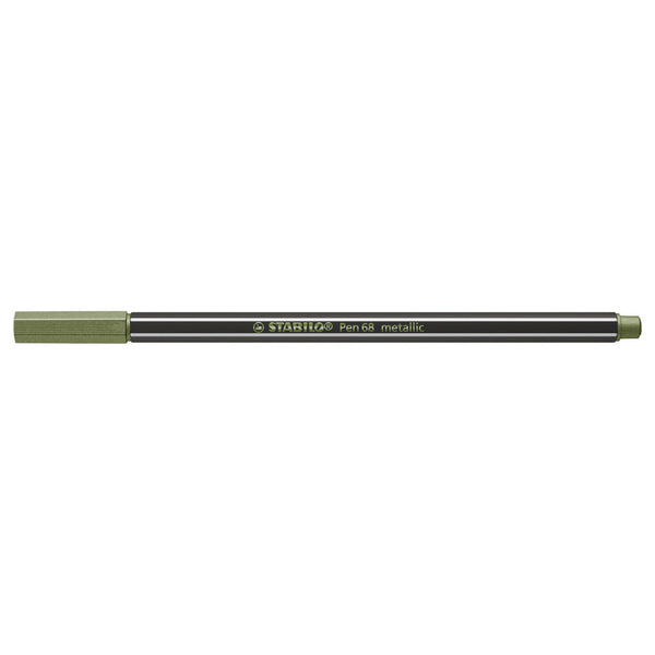 Stabilo pen 68 metallic - viltstift - lichtgroen (68 843)