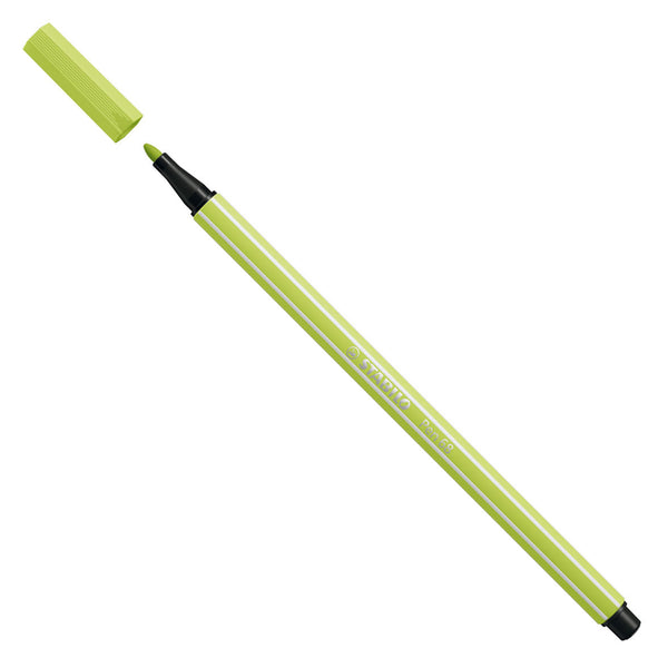 Stabilo viltstift pen 68 14 vleugje limoen