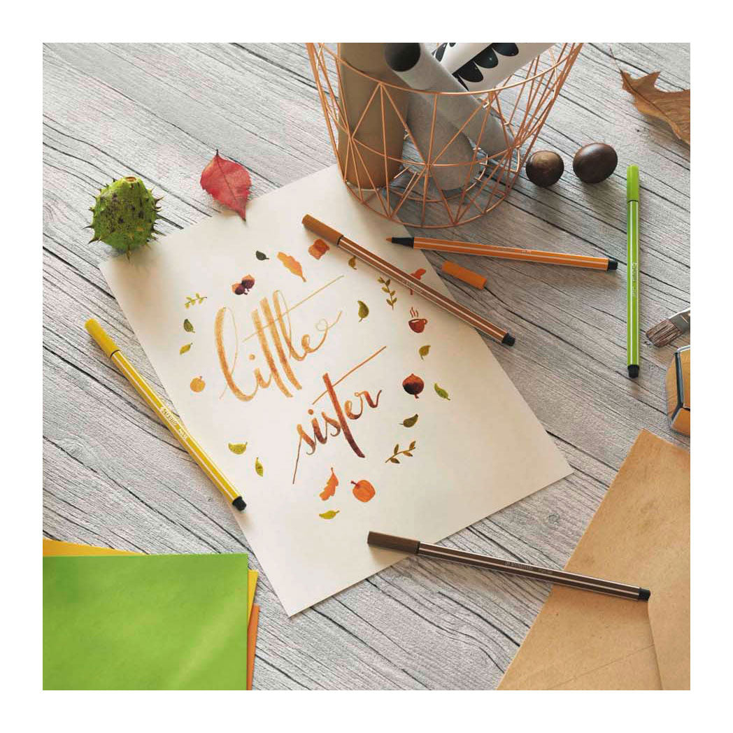 Stabilopen 68 - viltstift - citroen geel (68 24)