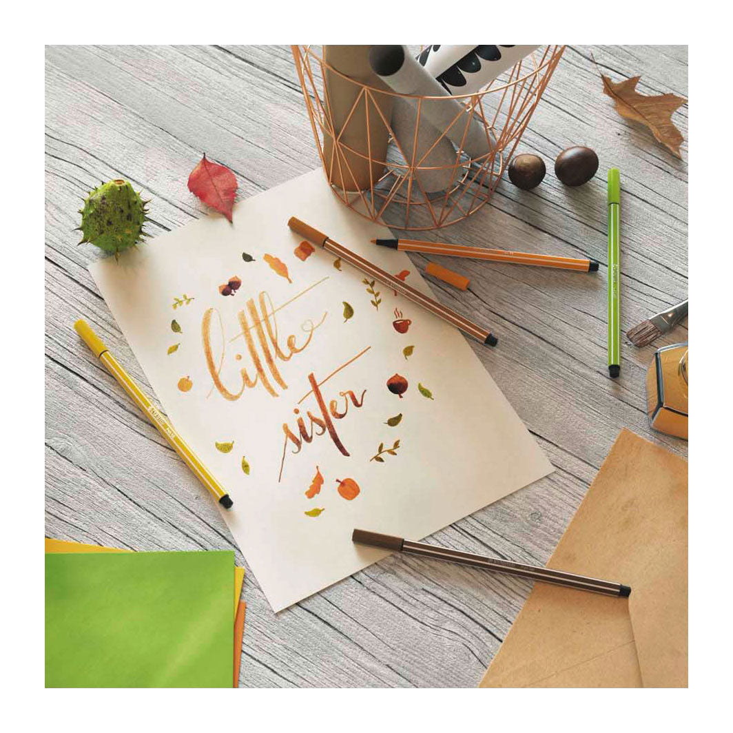 Stabilopen 68 - viltstift - geel (68 44)