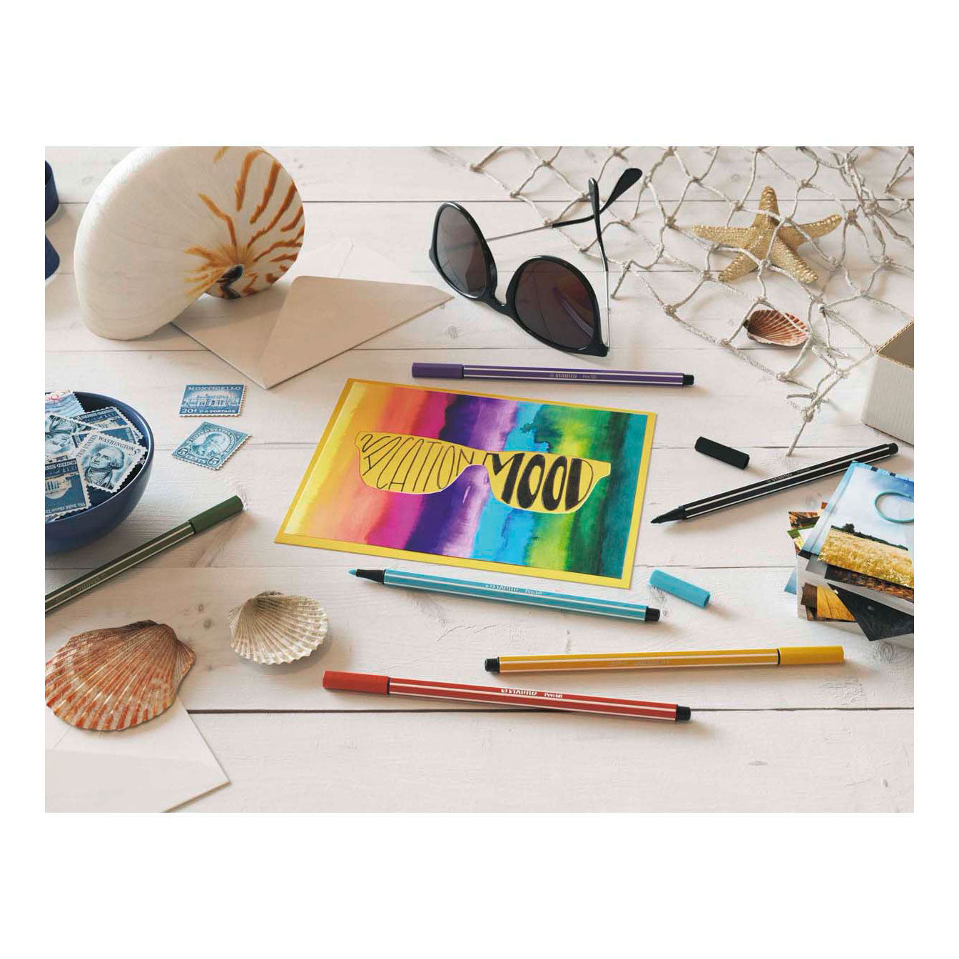 Stabilopen 68 - viltstift - geel (68 44)