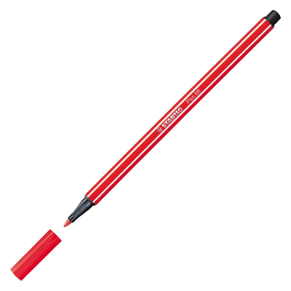 Stabilo vilstift premium pen 68 1 mm rood
