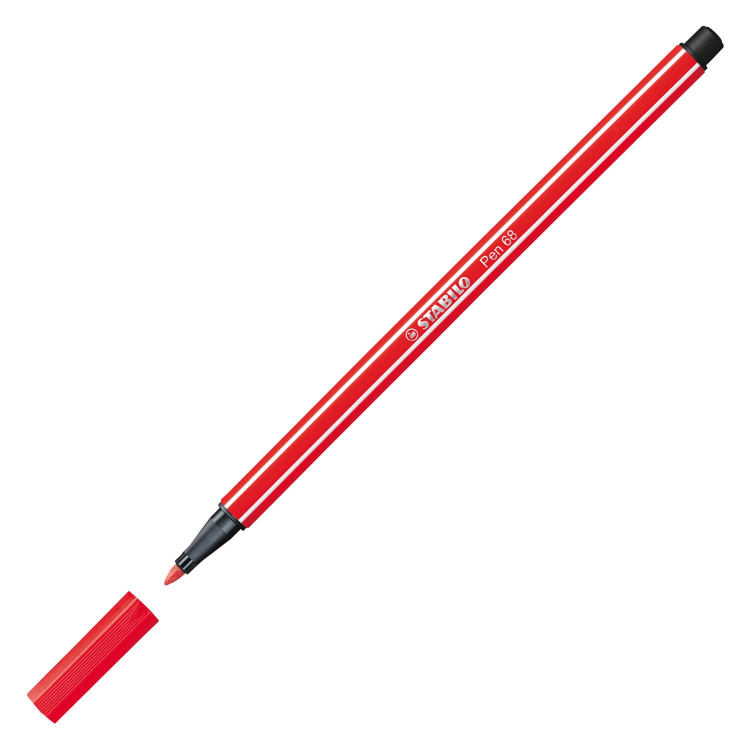 Stabilo vilstift premium pen 68 1 mm rood