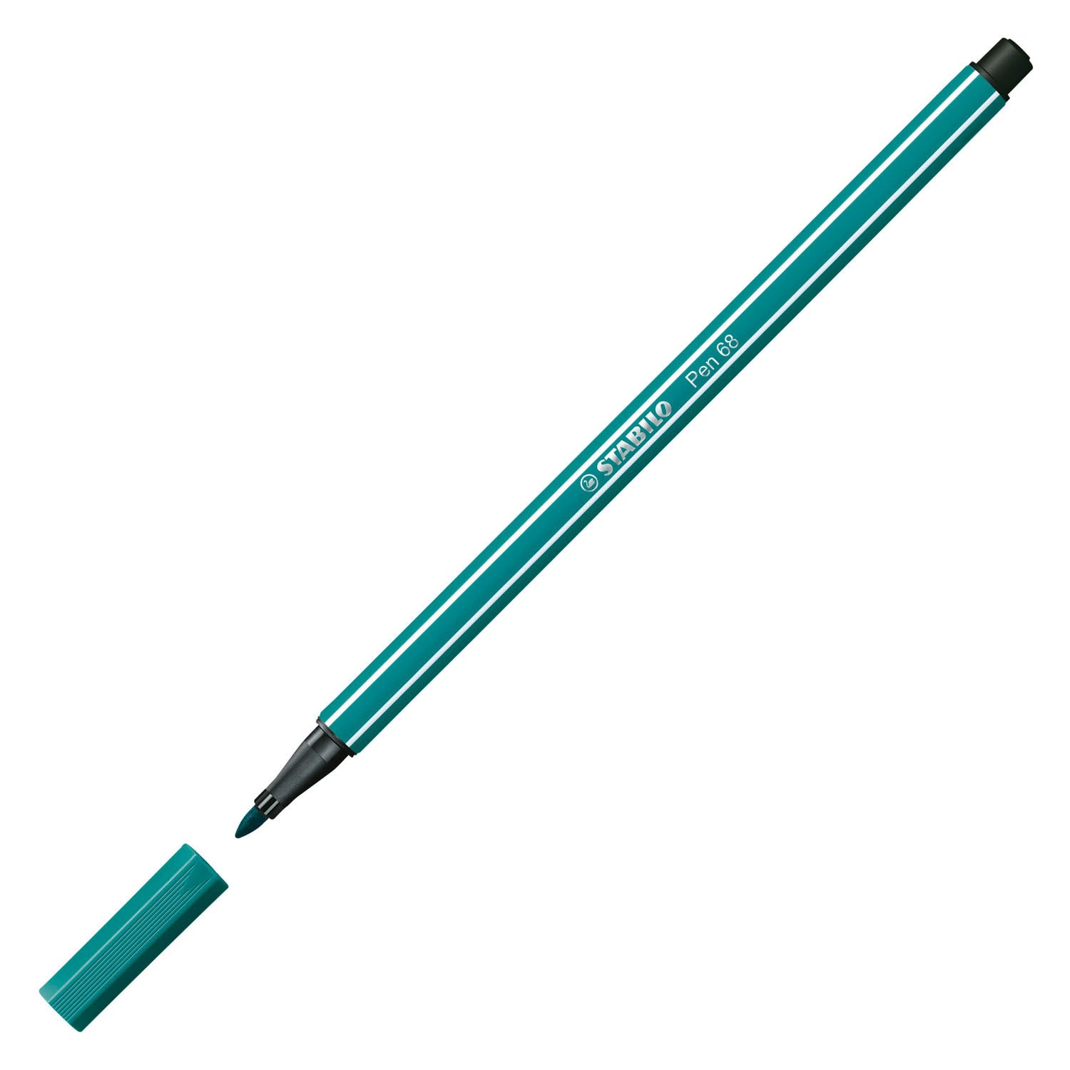 Stabilo pen 68 - viltstift - turkoois blauw (68 51)