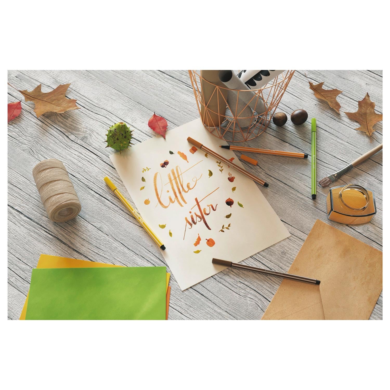 Stabilopen 68 - viltstift - oranje (68 54)