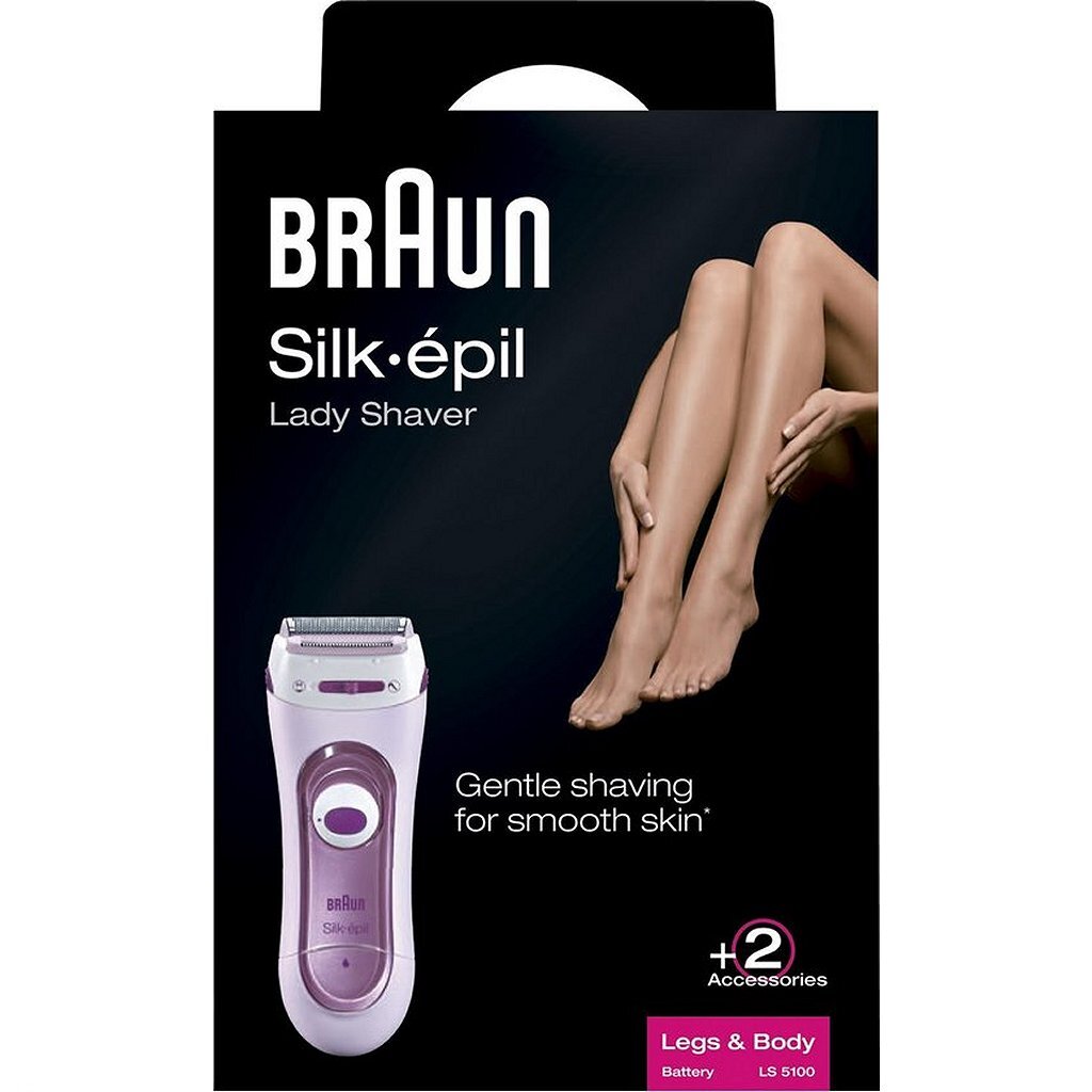 Braun ls5100 silk-épil ladyshave roze