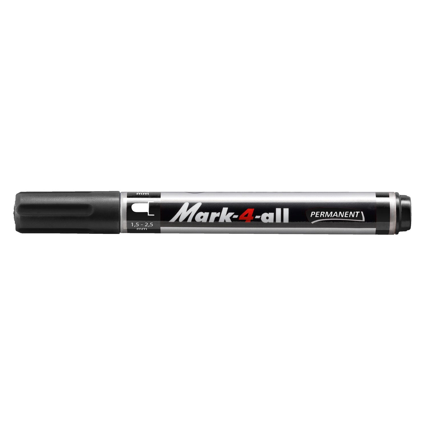 Stabilo mark-4-all f - permanente marker - zwart