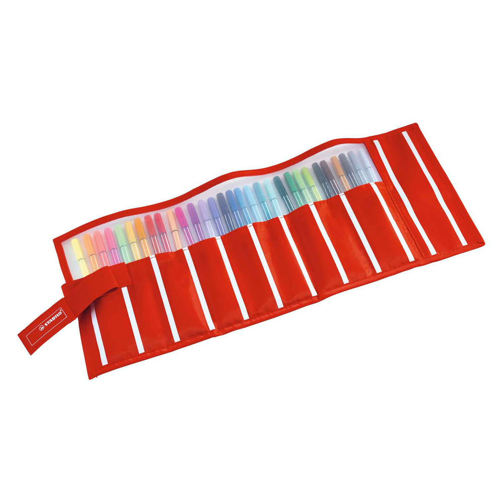 Stabilo pen 68 - viltstift - rollerset met 30 stuks