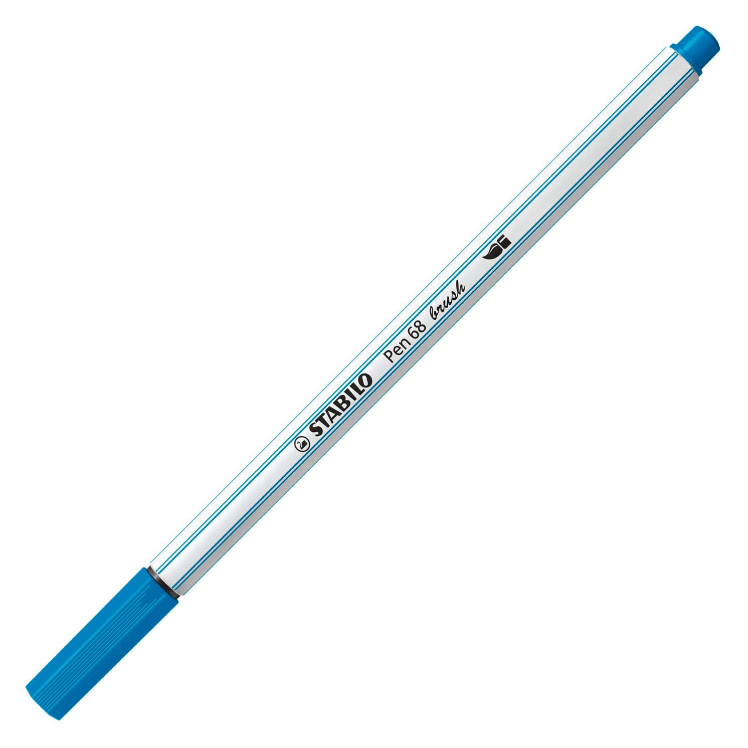 Stabilo Pen 68 Brush 31 Licht Blauw