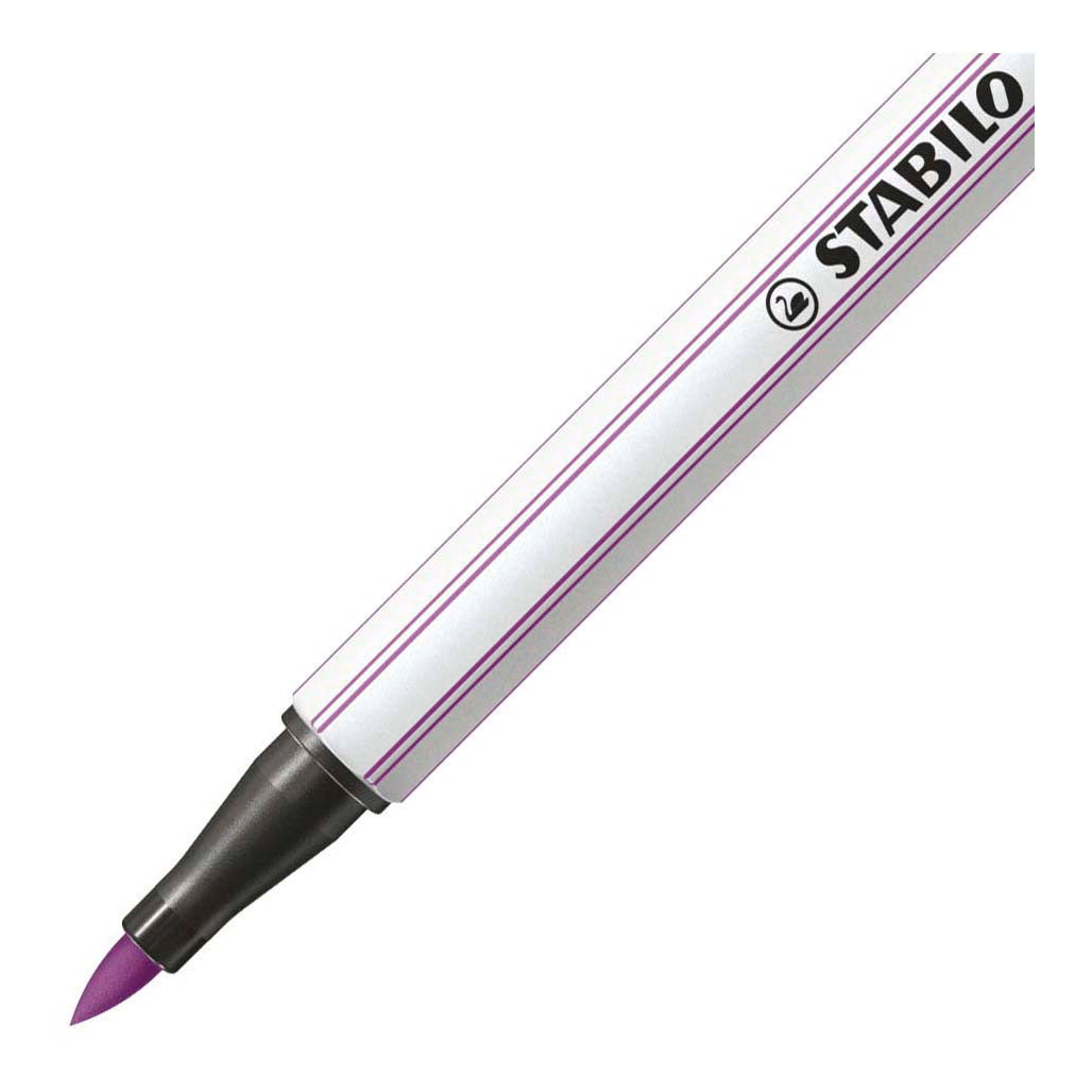 Stabilo Pen 68 Brush 60 Pruimen Paars