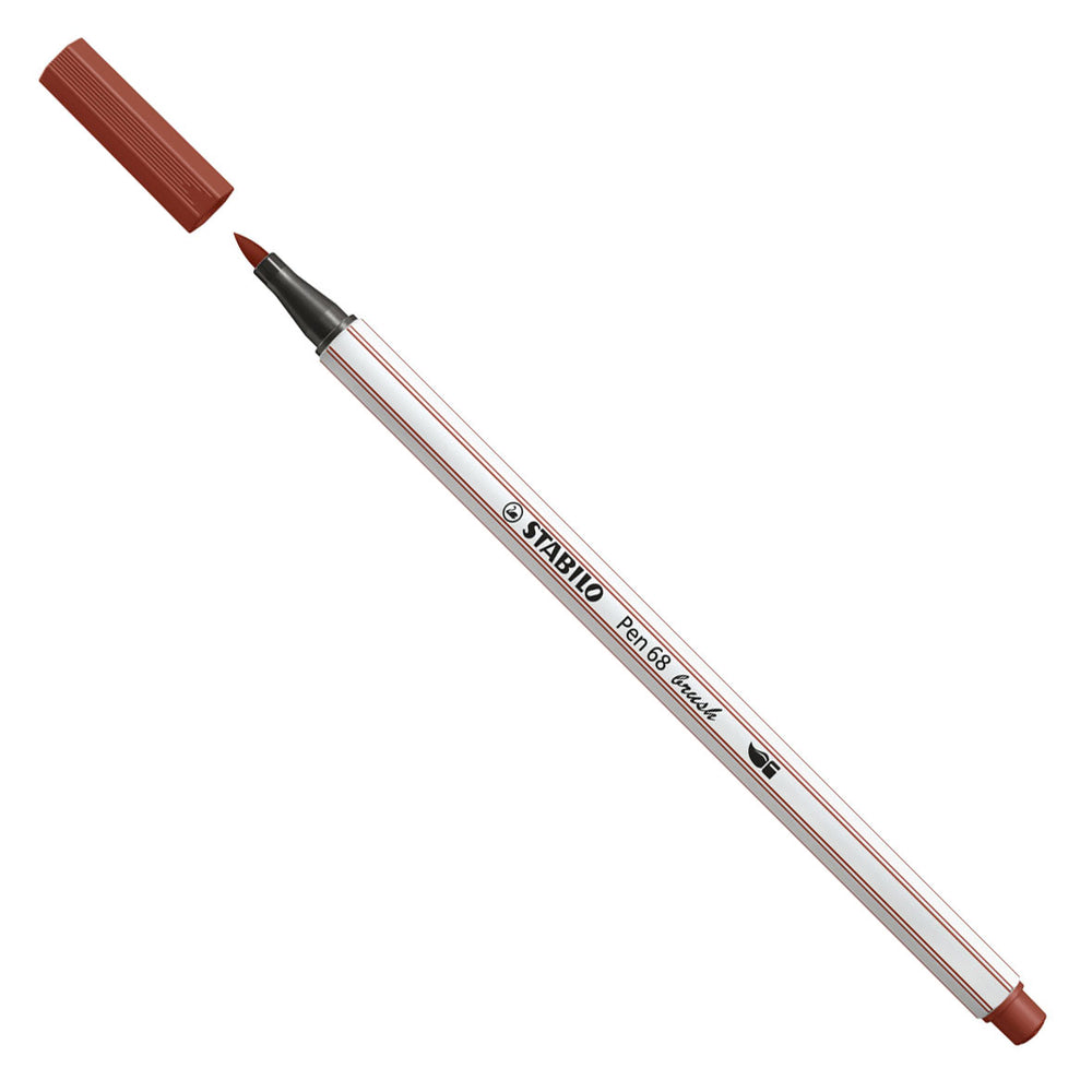 Stabilo Pen 68 Penseel 75 Sienna