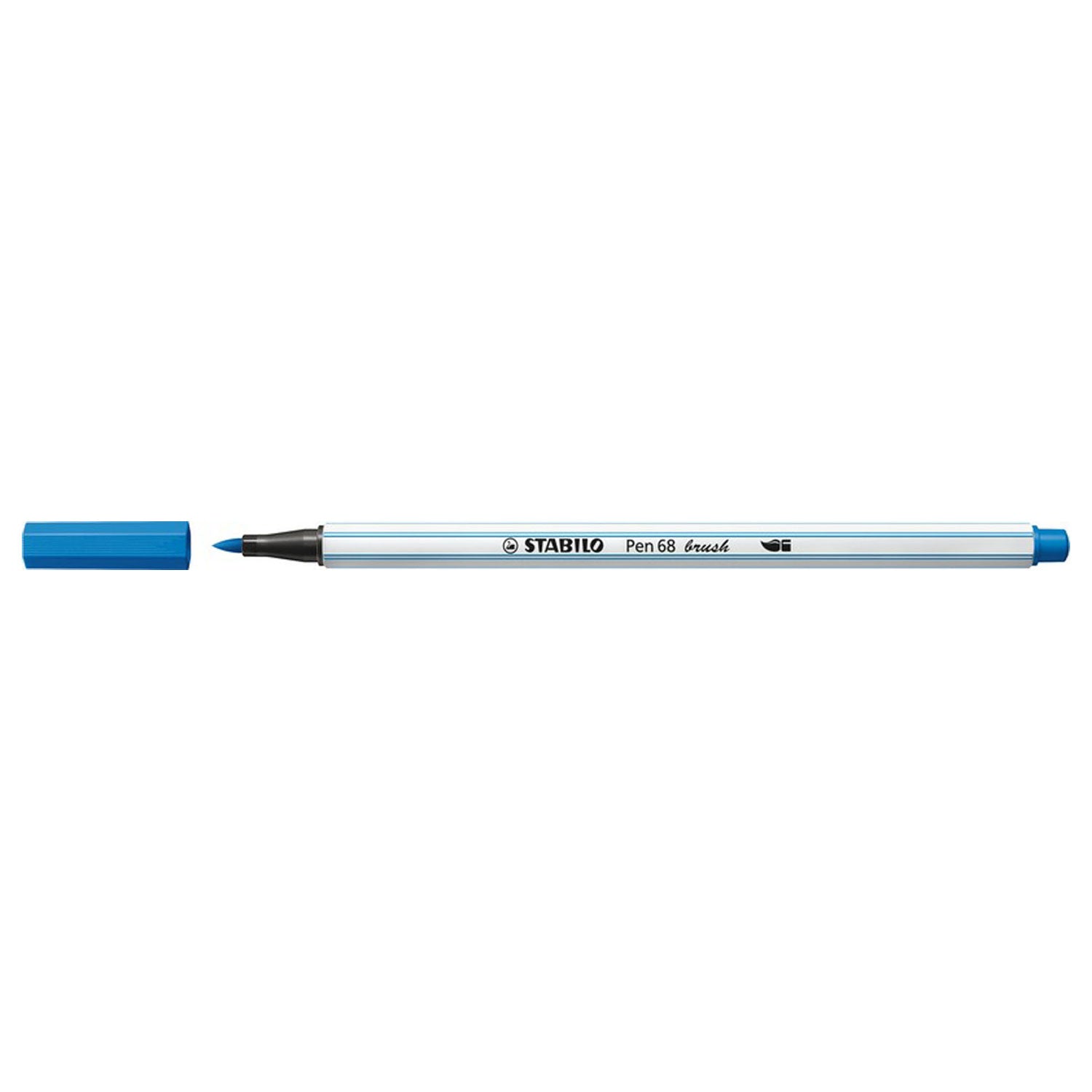 STABILO Pen 68 Penseel 41 - Donkerblauw