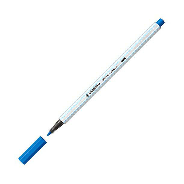 STABILO Pen 68 Penseel 41 - Donkerblauw