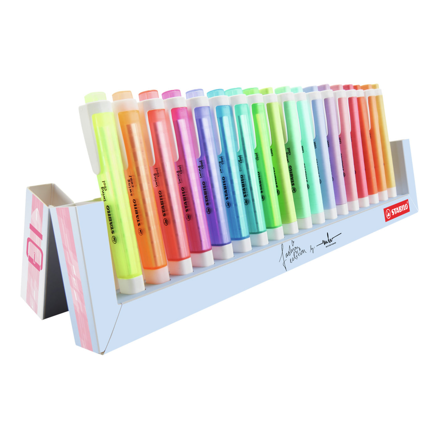 Stabilo swing cool - markeerstift - 18 stuks bureauset