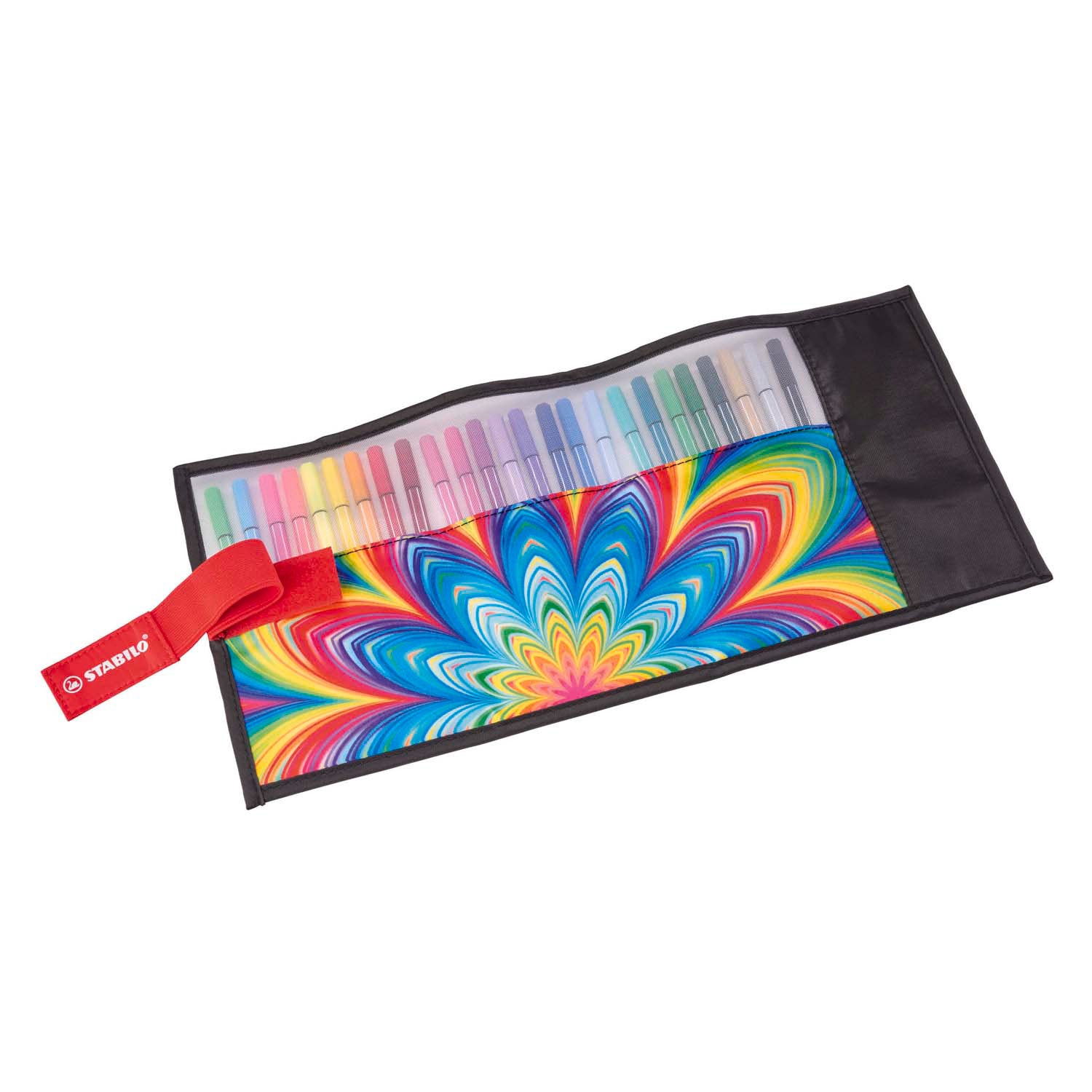 Stabilo pen 68 rollerset met 25 kleuren