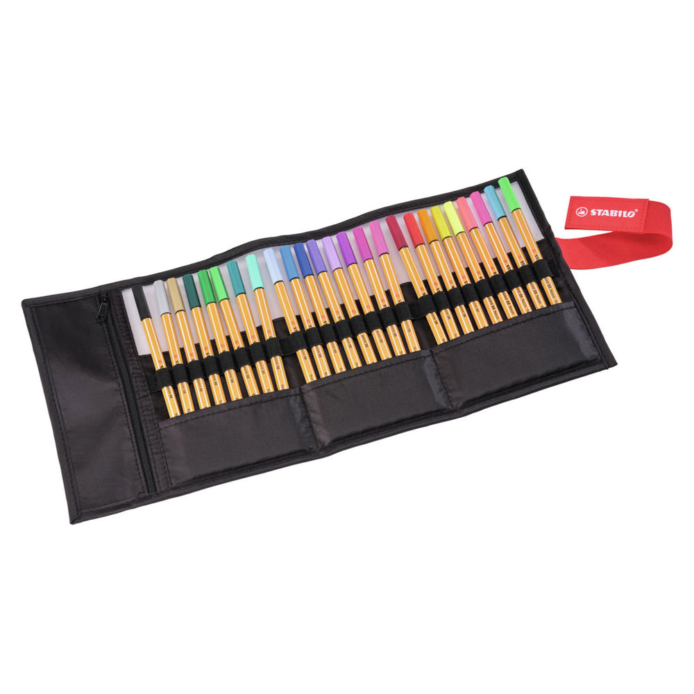 Stabilo point 88 - fineliner - arty - rollenset 25 stuks