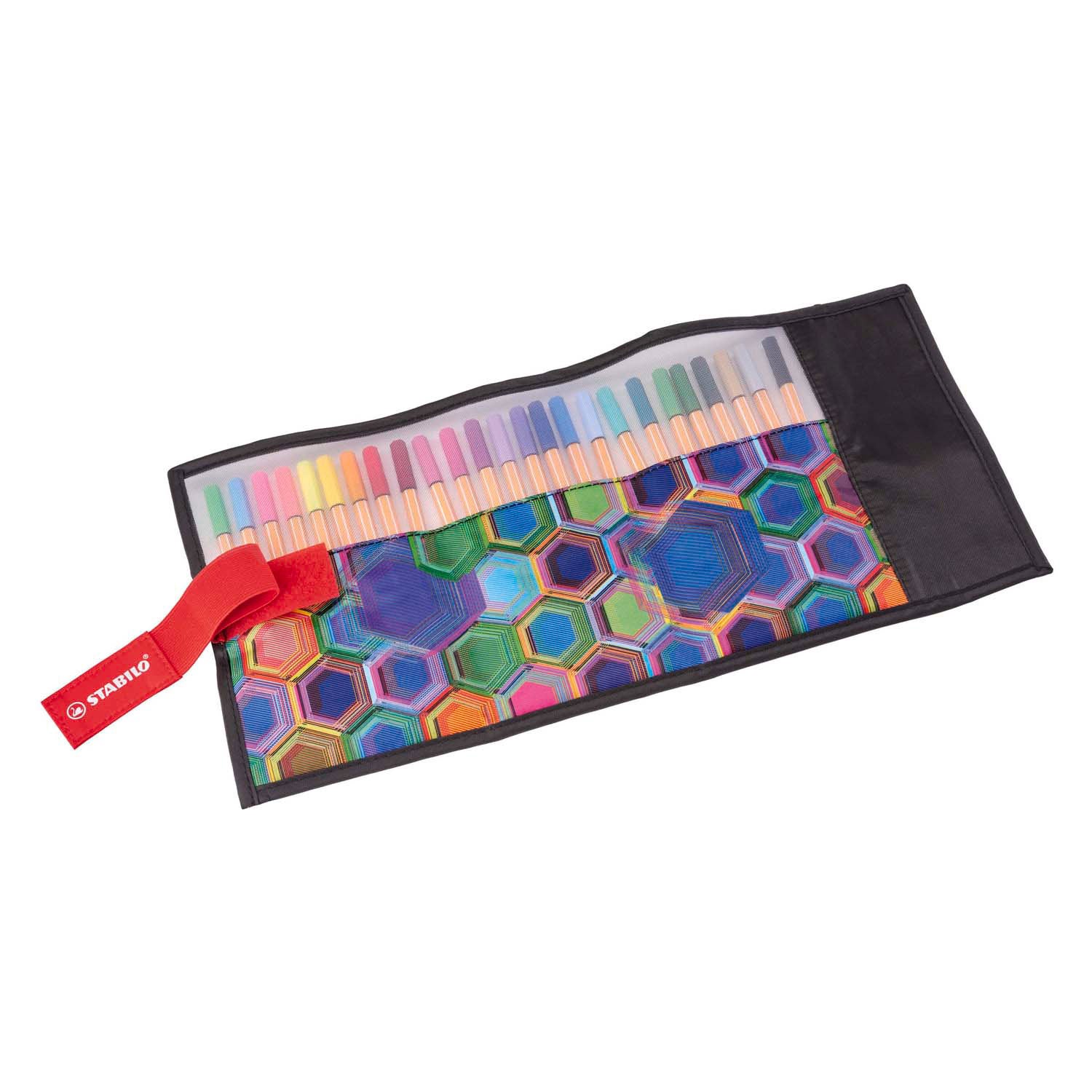 Stabilo point 88 - fineliner - arty - rollenset 25 stuks