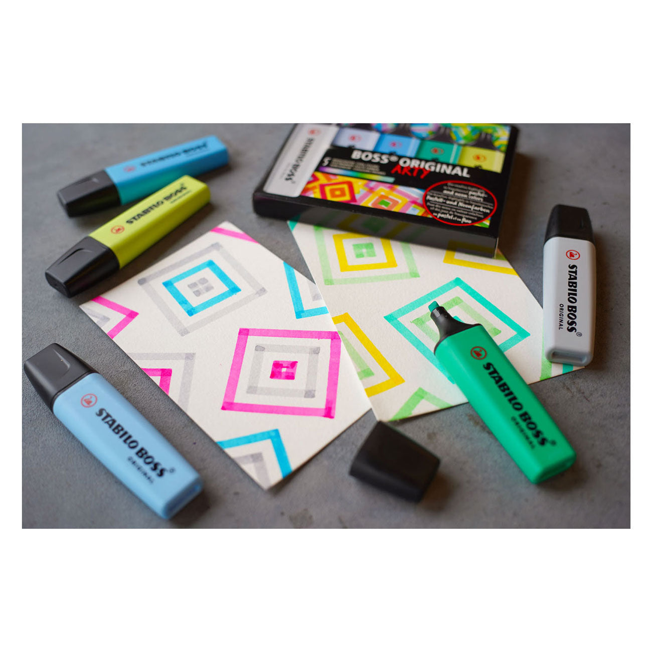 Stabilo BOSS Original Arty Bureauset, 23st.