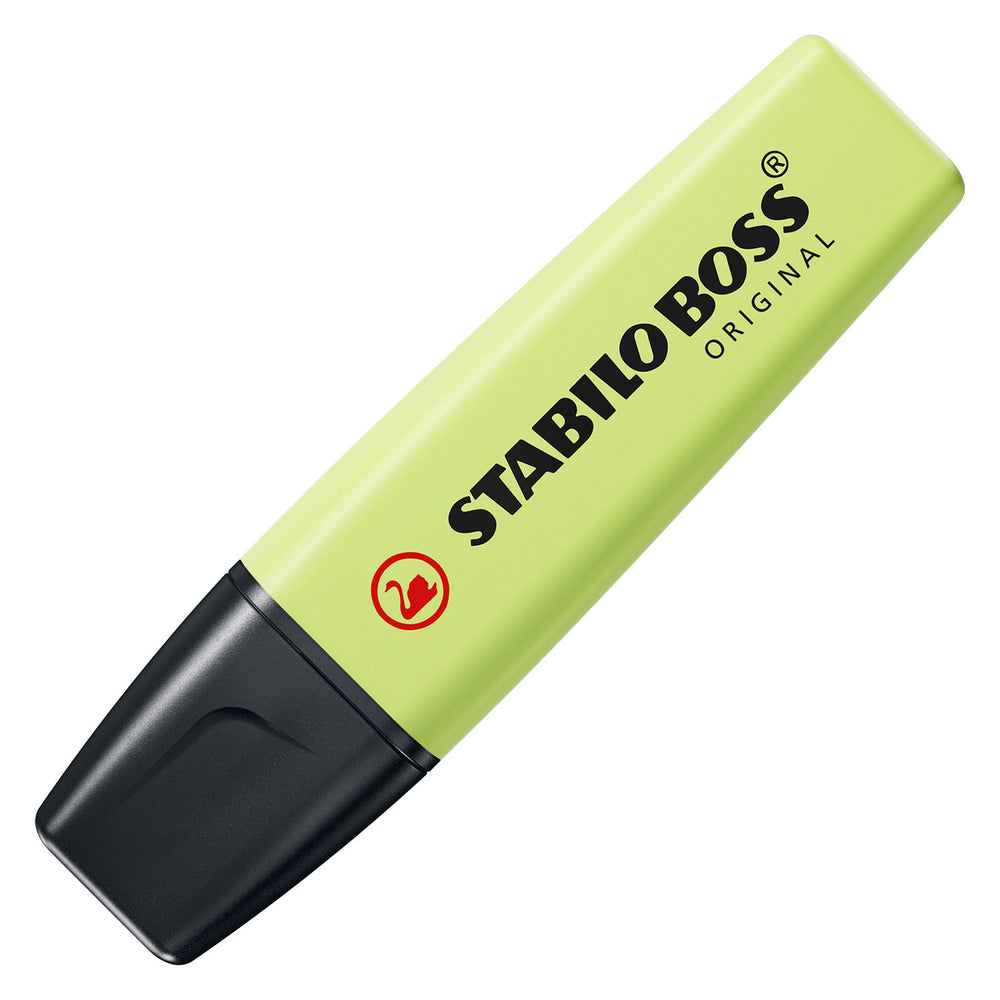 Stabilo boss original pastel - markeerstift - set 4 stuks