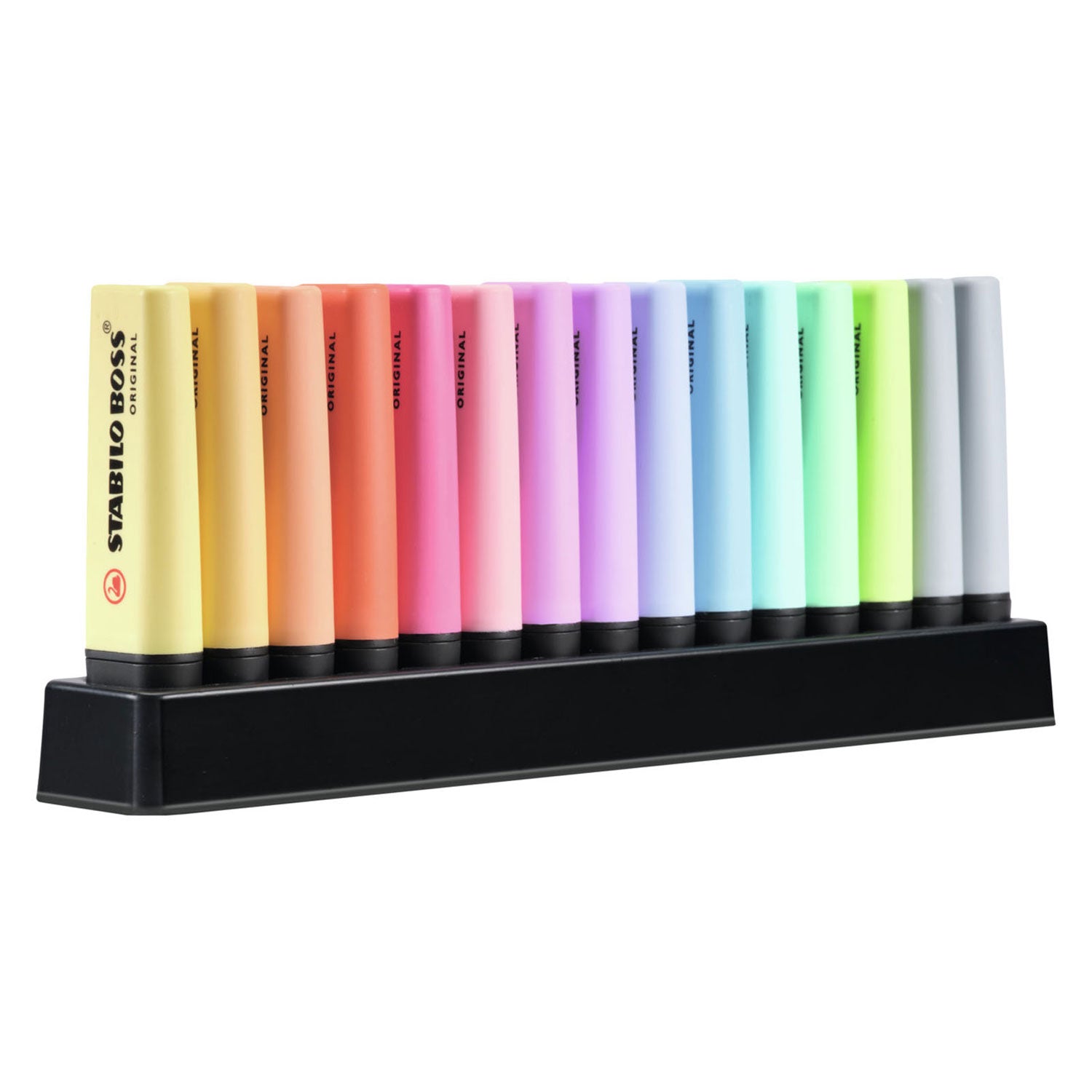 STABILO BOSS ORIGINAL Bureauset Pastel, 15st.