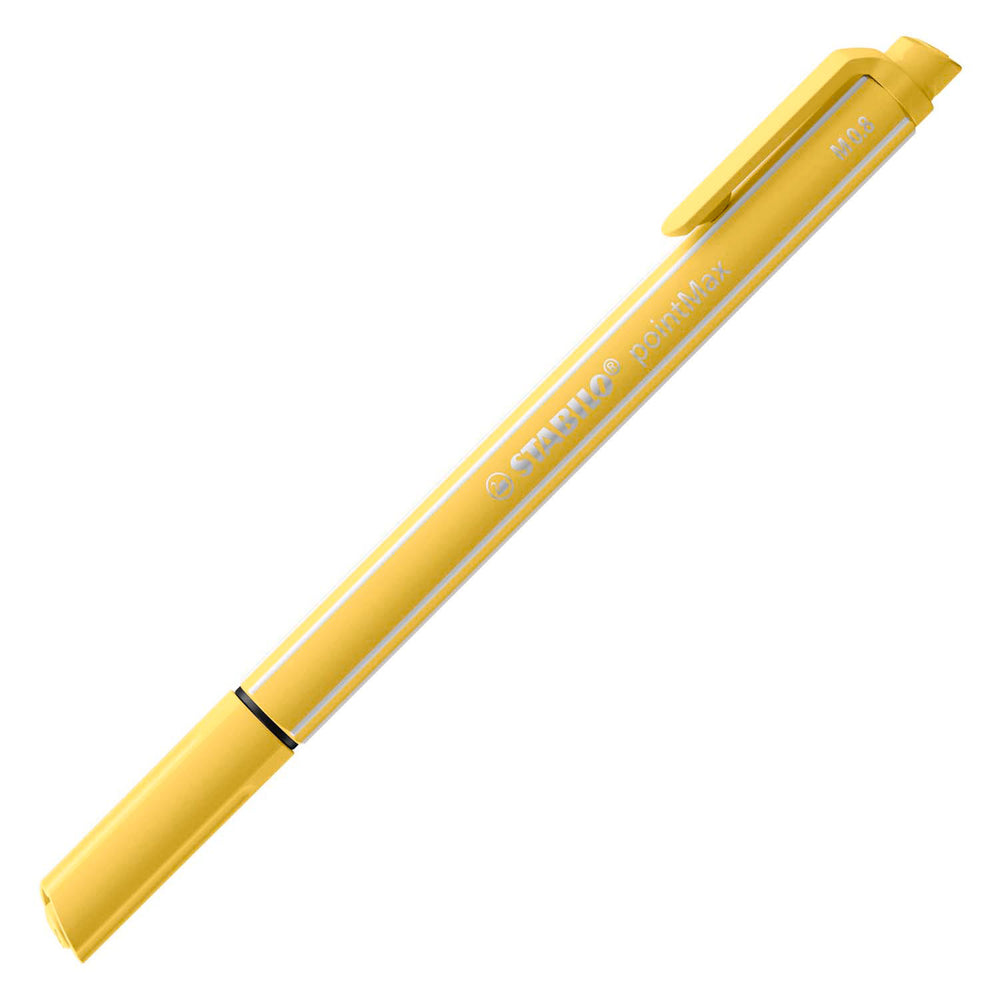 STABILO PointMax Fineliners Pastel, 4 stuks