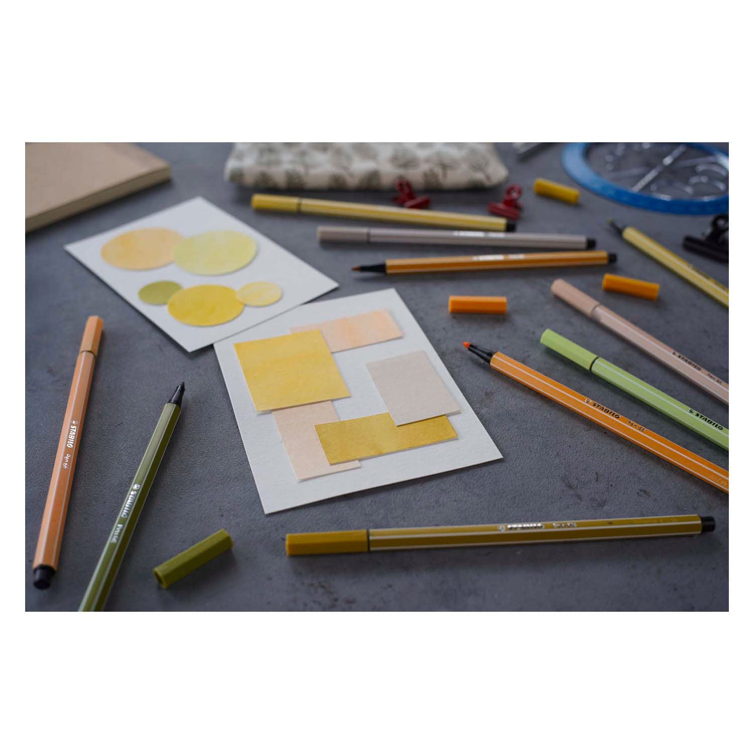 Stabilo Pen 68 Viltstiften 10 stuks