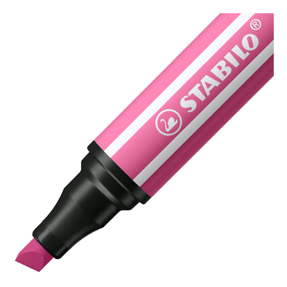 STABILO Pen 68 MAX Viltstift Met Dikke Beitelpunt Heliotroop