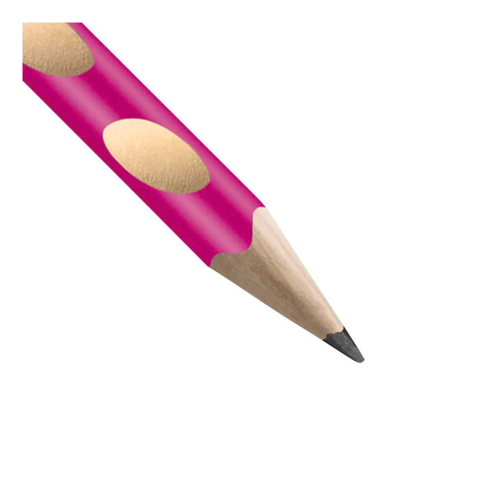 Stabilo easygraph s hb linkshandig grafietpotlood - roze