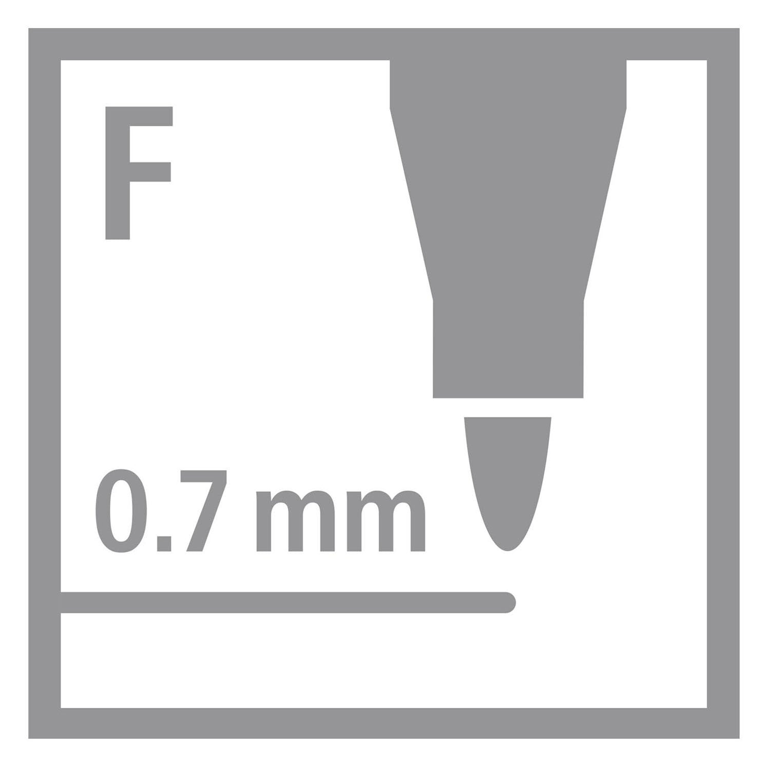 Stabilo trio a-z viltstiften - 240dlg.