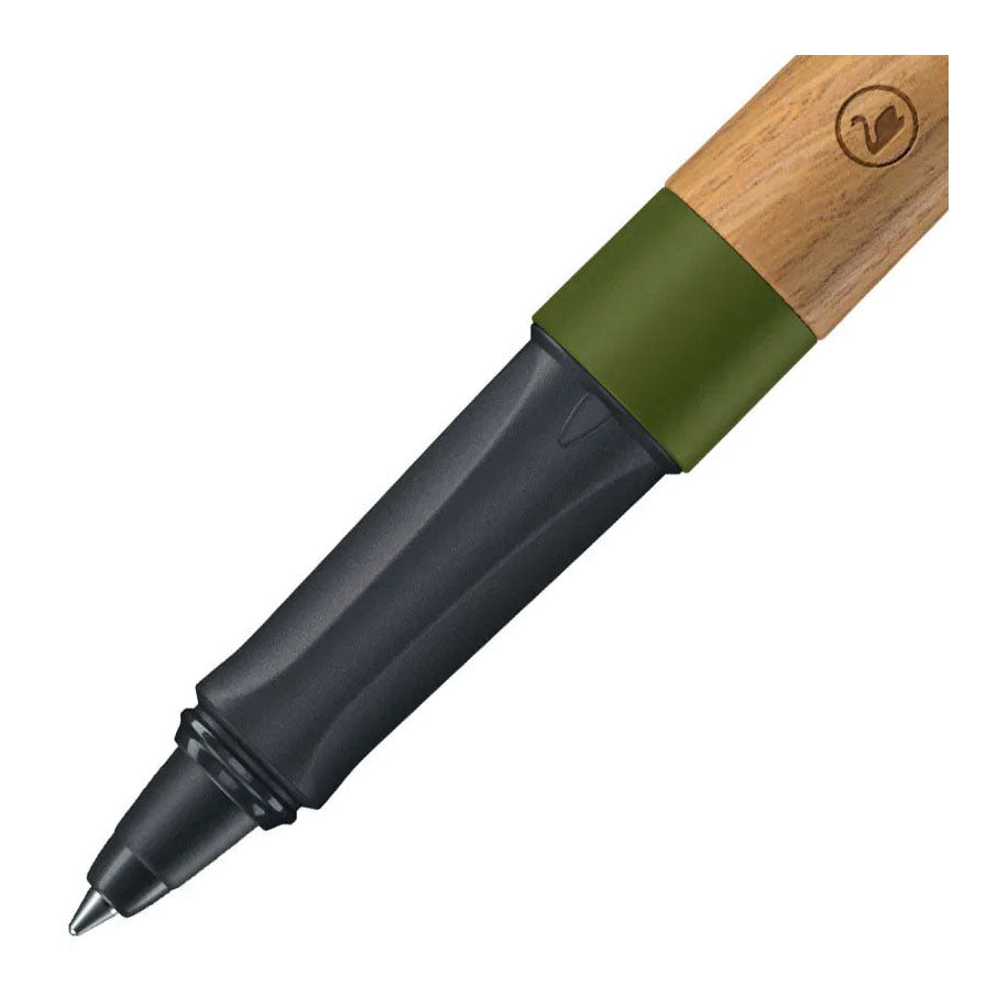 Stabilo grow balpen - mos groen eikenhout