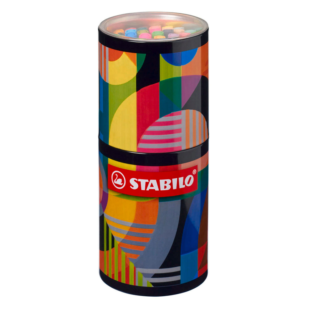 Stabilo pen 68 arty viltstiften in metalen etui - 45dlg.