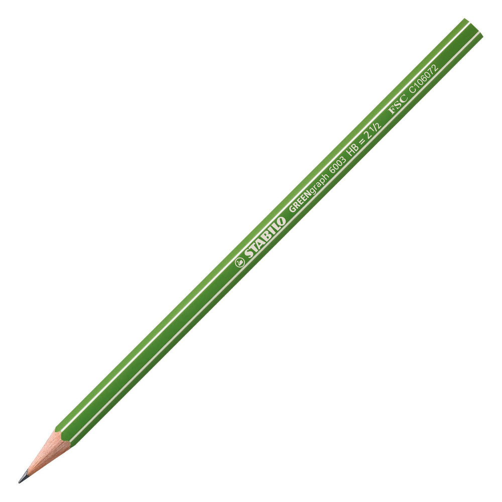 Stabilo greengraph hb grafietpotloden - 3dlg.