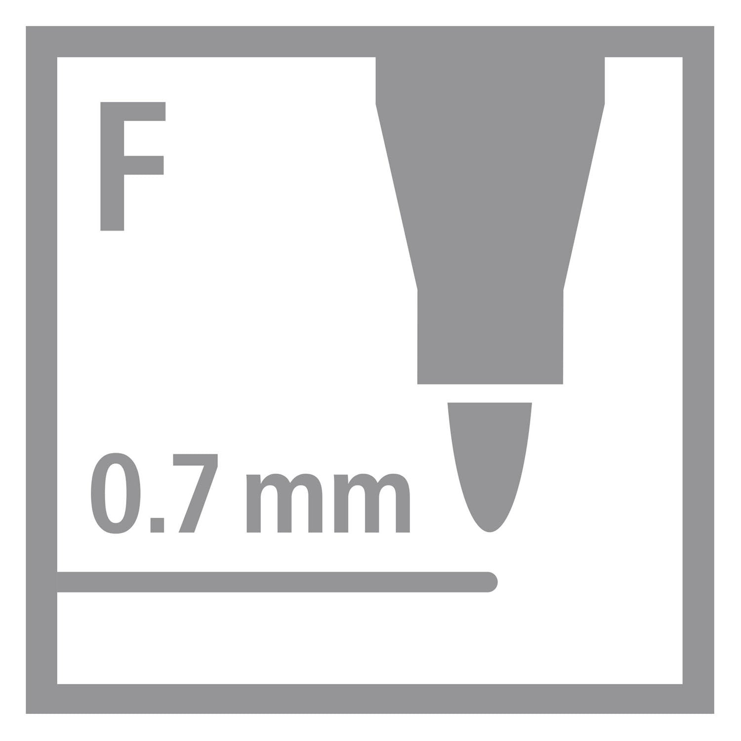 Stabilo trio a-z schoolverpakking ergonomische viltstiften - 144dlg.