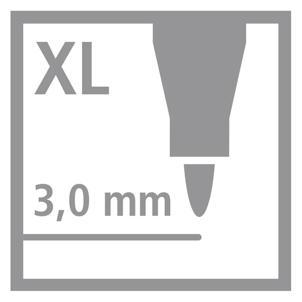 Stabilo trio jumbo schoolverpakking ergonomische viltstiften - 144dlg.