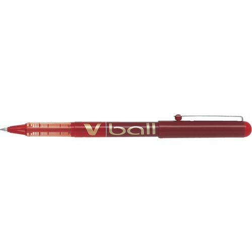 Rollerball pilot v-ball 0,4 mm rood