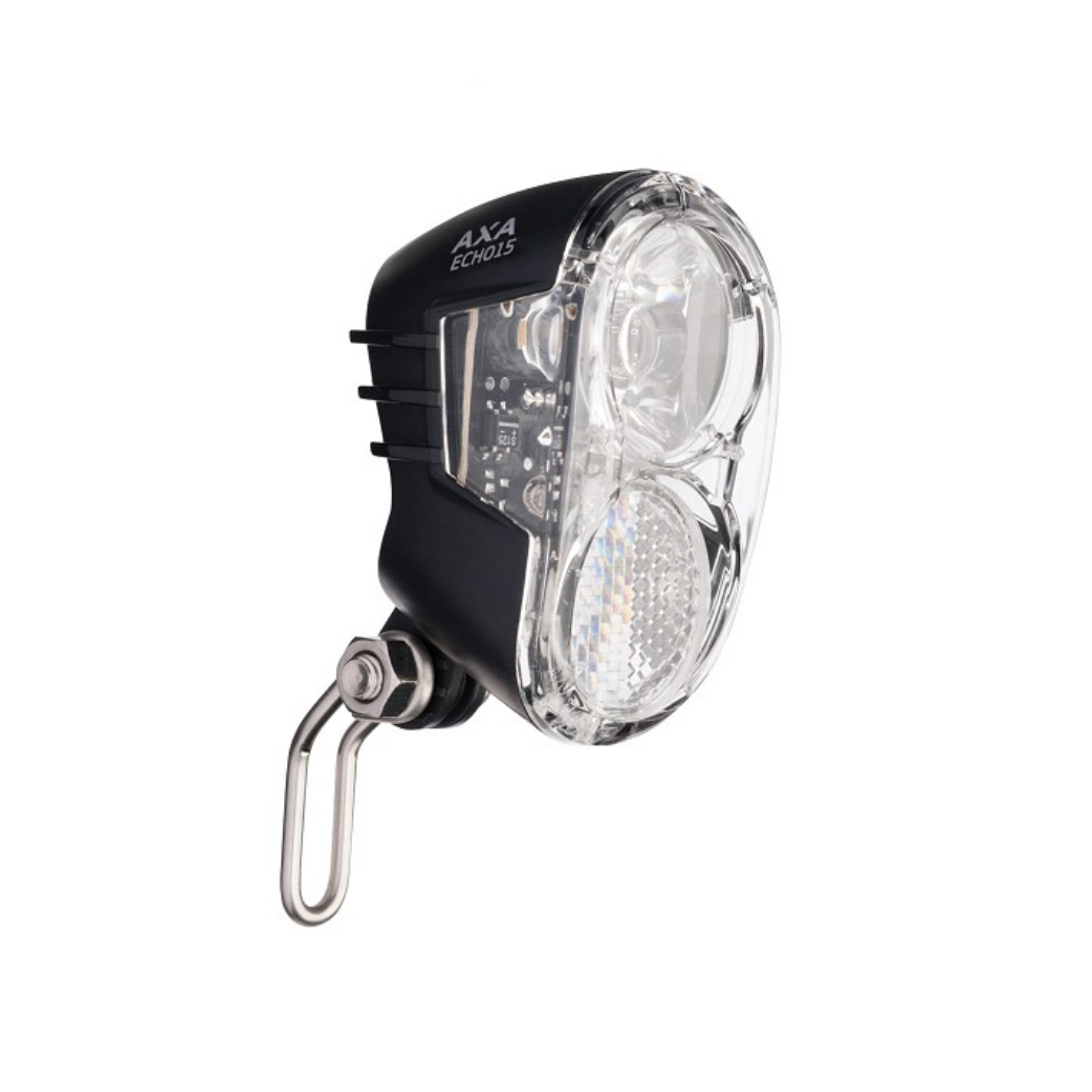 Koplamp Echo 15 Schakelaar Aan Uit LED Dynamo Zwart