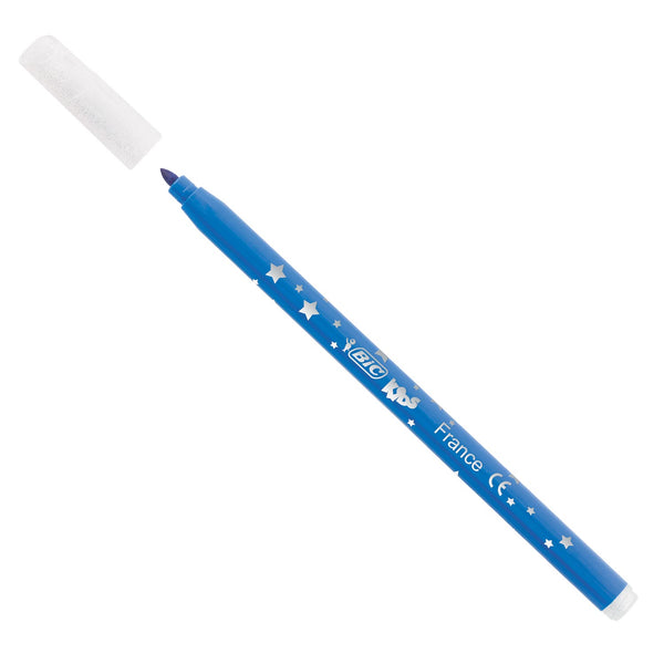 Bic kids magic - viltstiften met uitwisbare inkt - stiften voor kinderen - kleurstiften met medium punt - 12 stuks