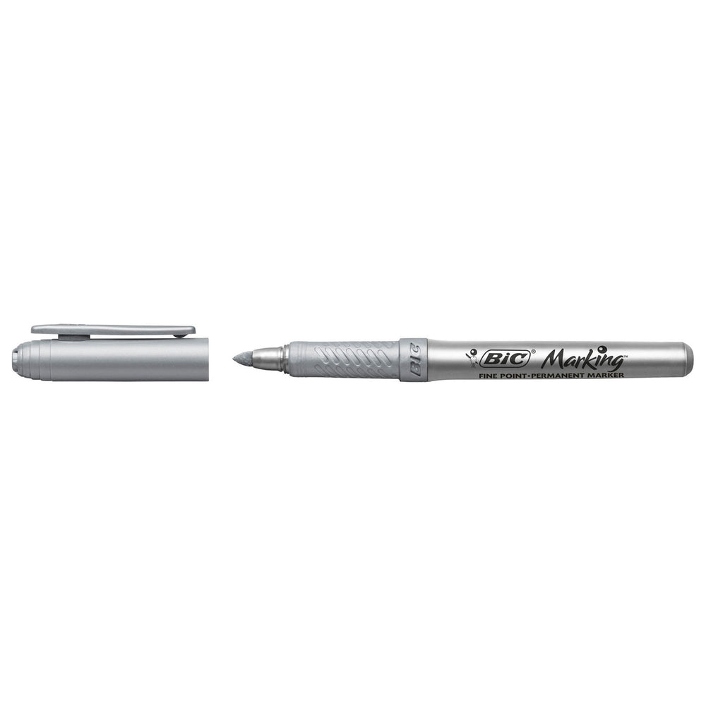 Bic permanente marker goud en zilver
