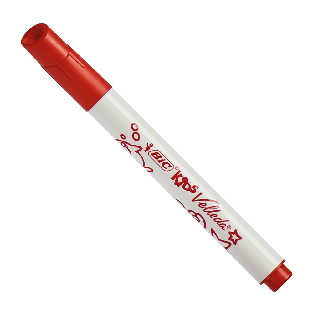 Bic velleda whiteboardstiften voor kinderen, 6 stuks.