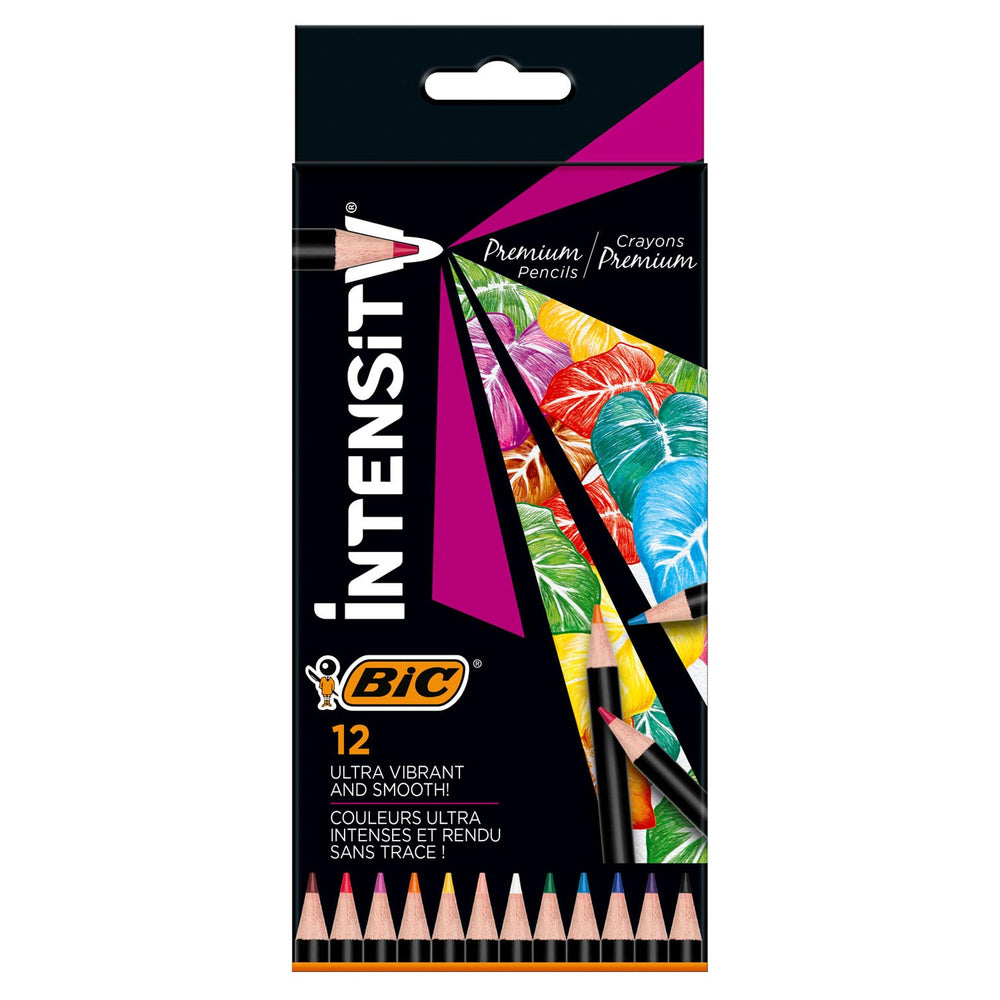 Bic intensiteit kleurpotloden, 12st.
